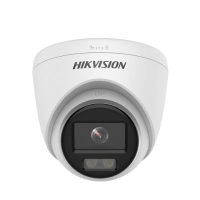 HIKVISION DS-2CE70DF0T-LPFS 2MP 2.8mm 20Mt Gece Görüşü,SESLİ,Full Color,Color Vu Dome Kamera